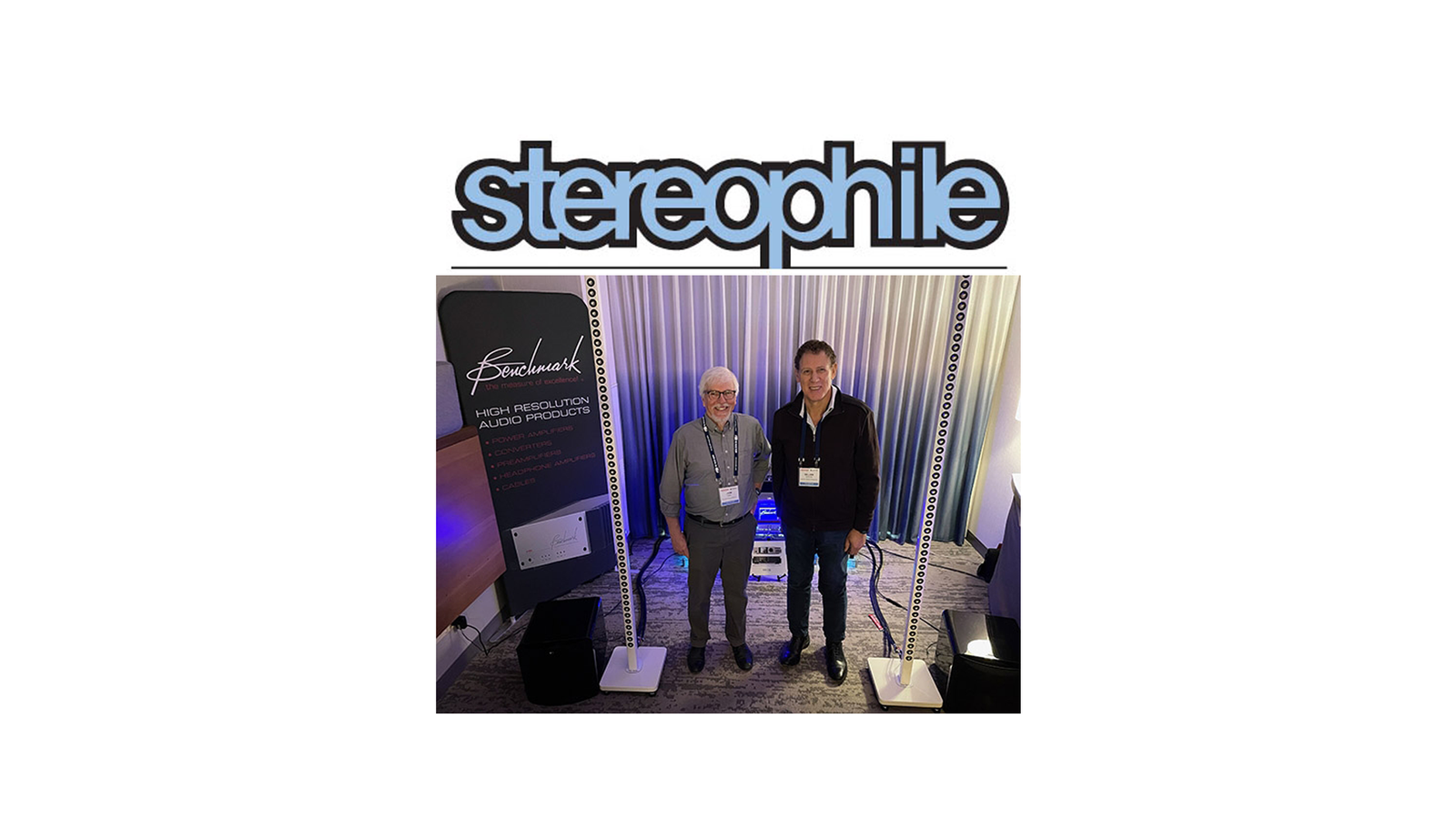 John Siau and William Duncan at Axpona 2023