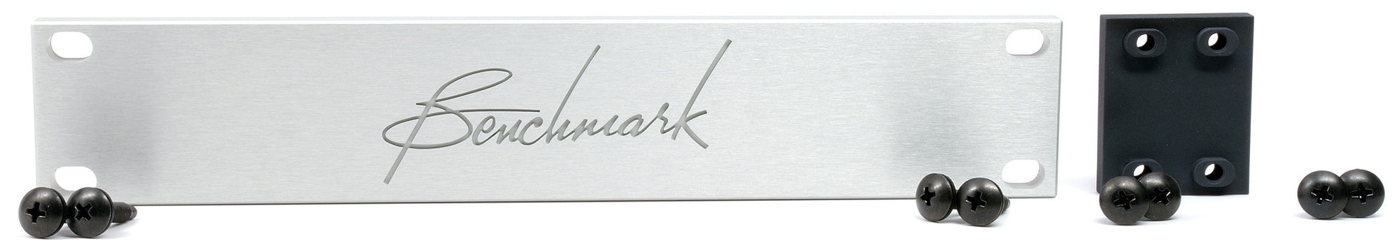 Premium Silver Blank Plate with Block and Screws