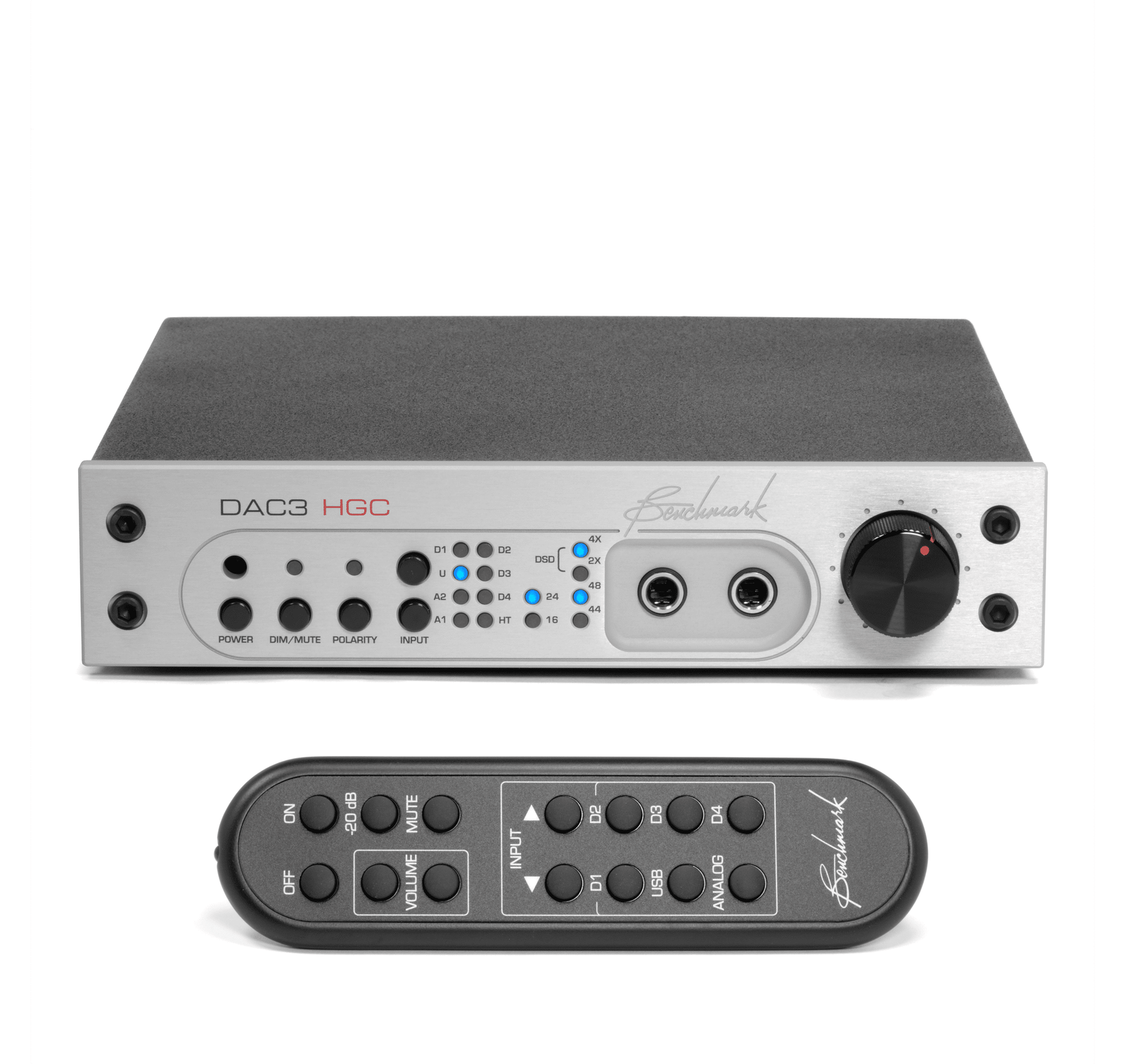 DAC3 HGC Silver with Remote Control