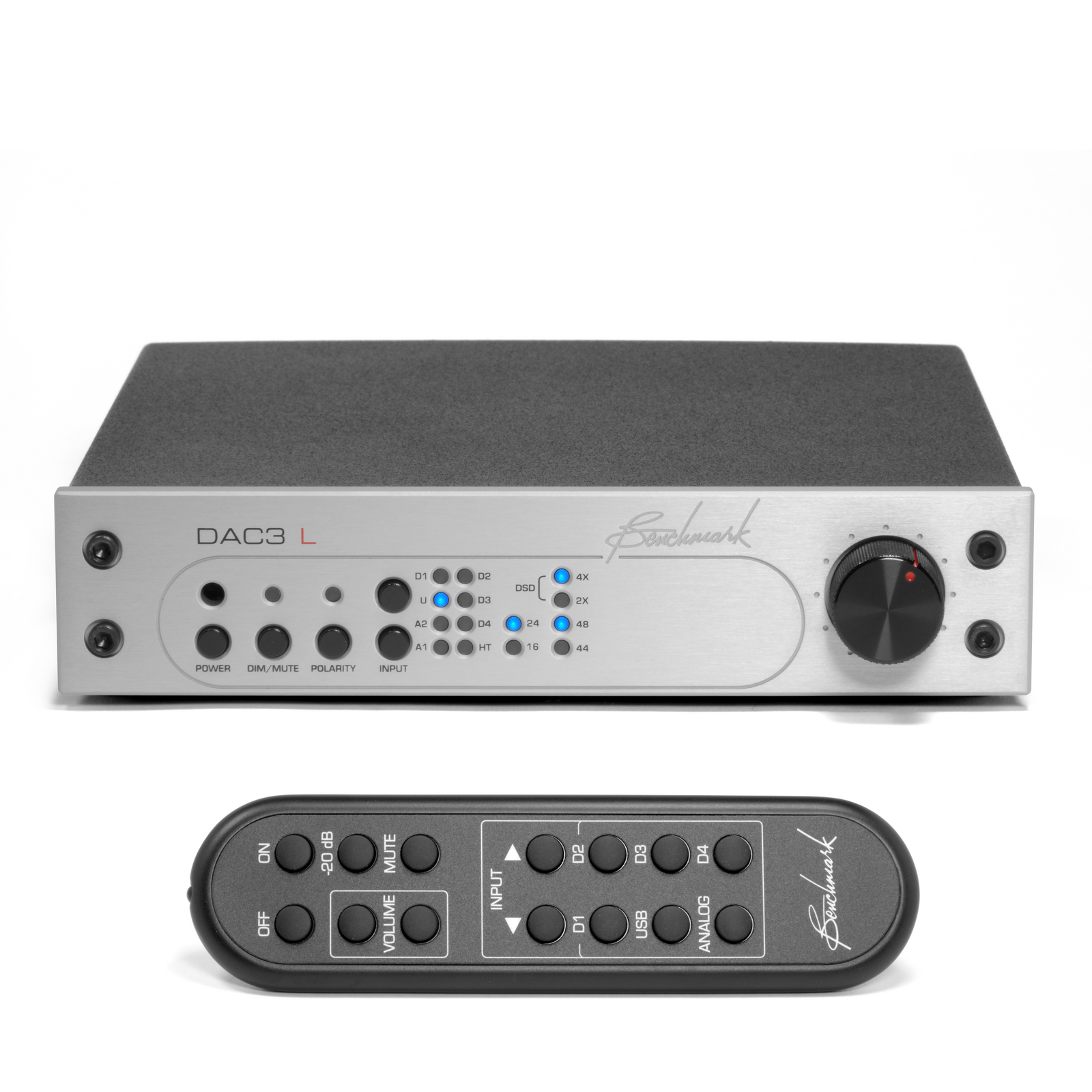 Benchmark DAC3 L Silver with Remote