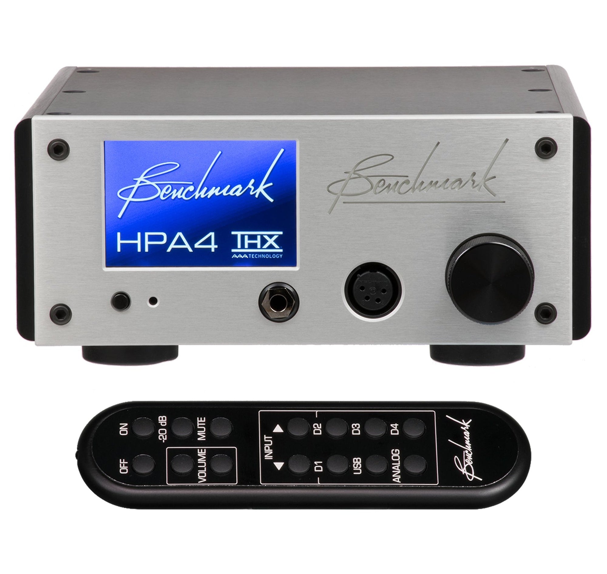 Benchmark HPA4 Silver with Remote Control