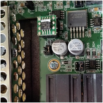 Kit is installed in the socket near U7