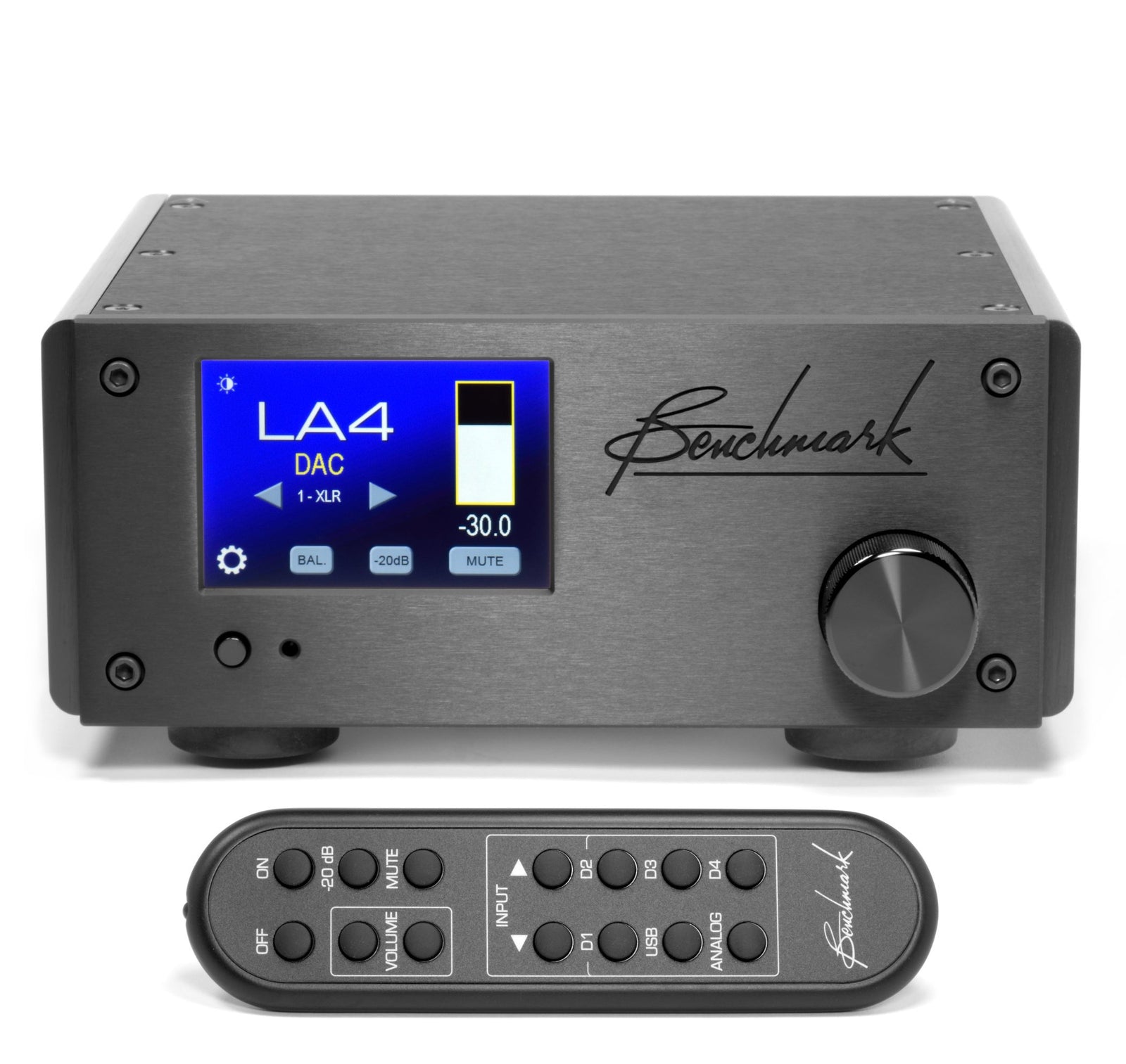 Benchmark LA4 Black with Remote