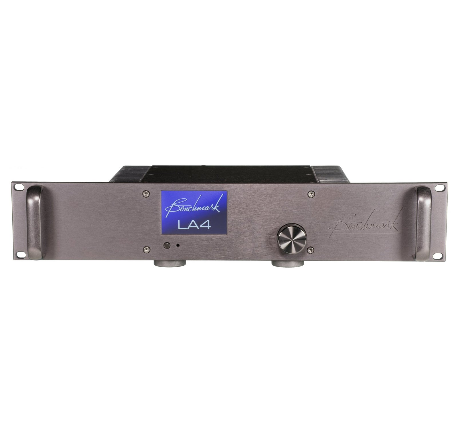 Benchmark LA4 Black Rackmount - front