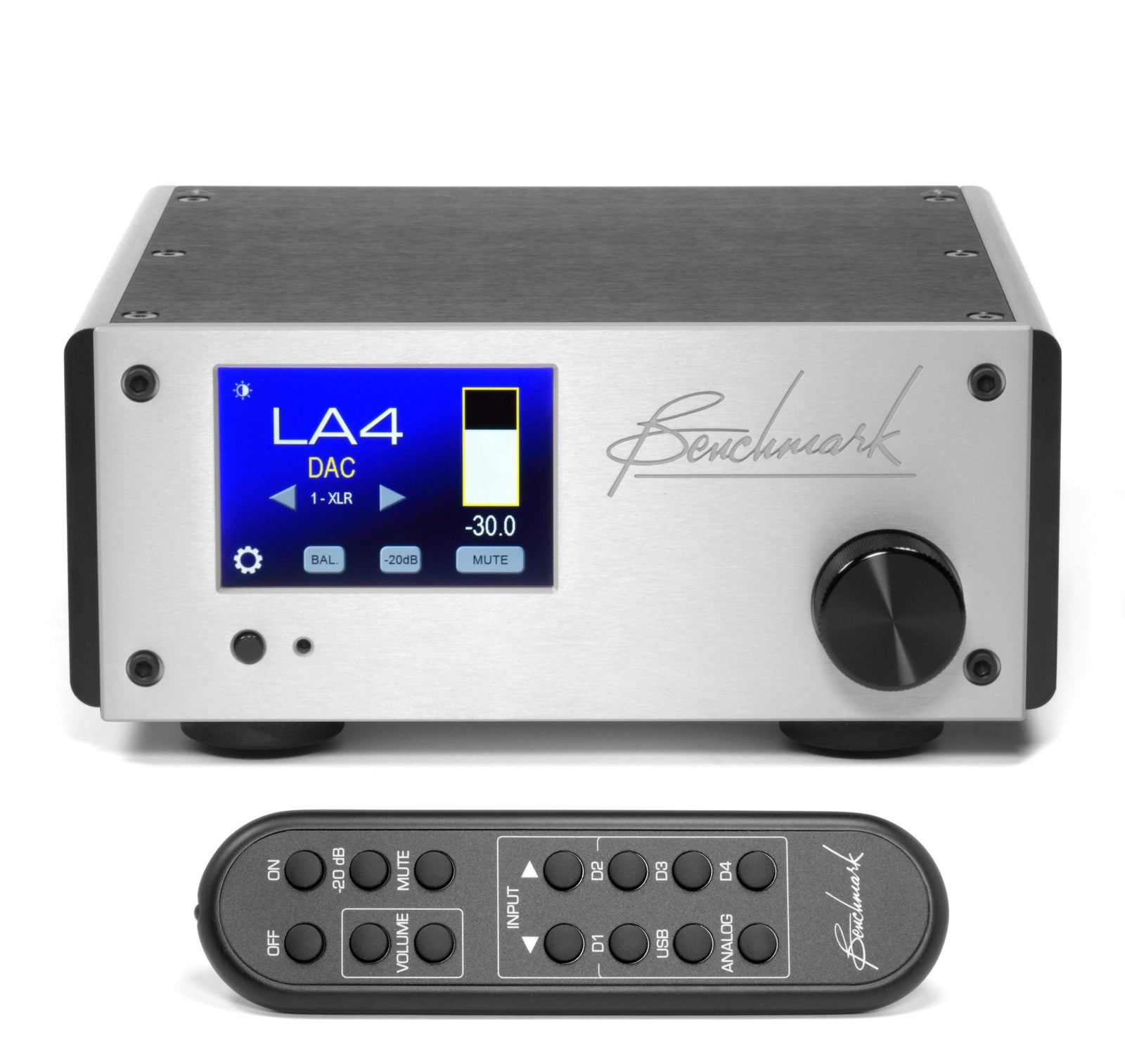 Benchmark LA4 Silver with Remote