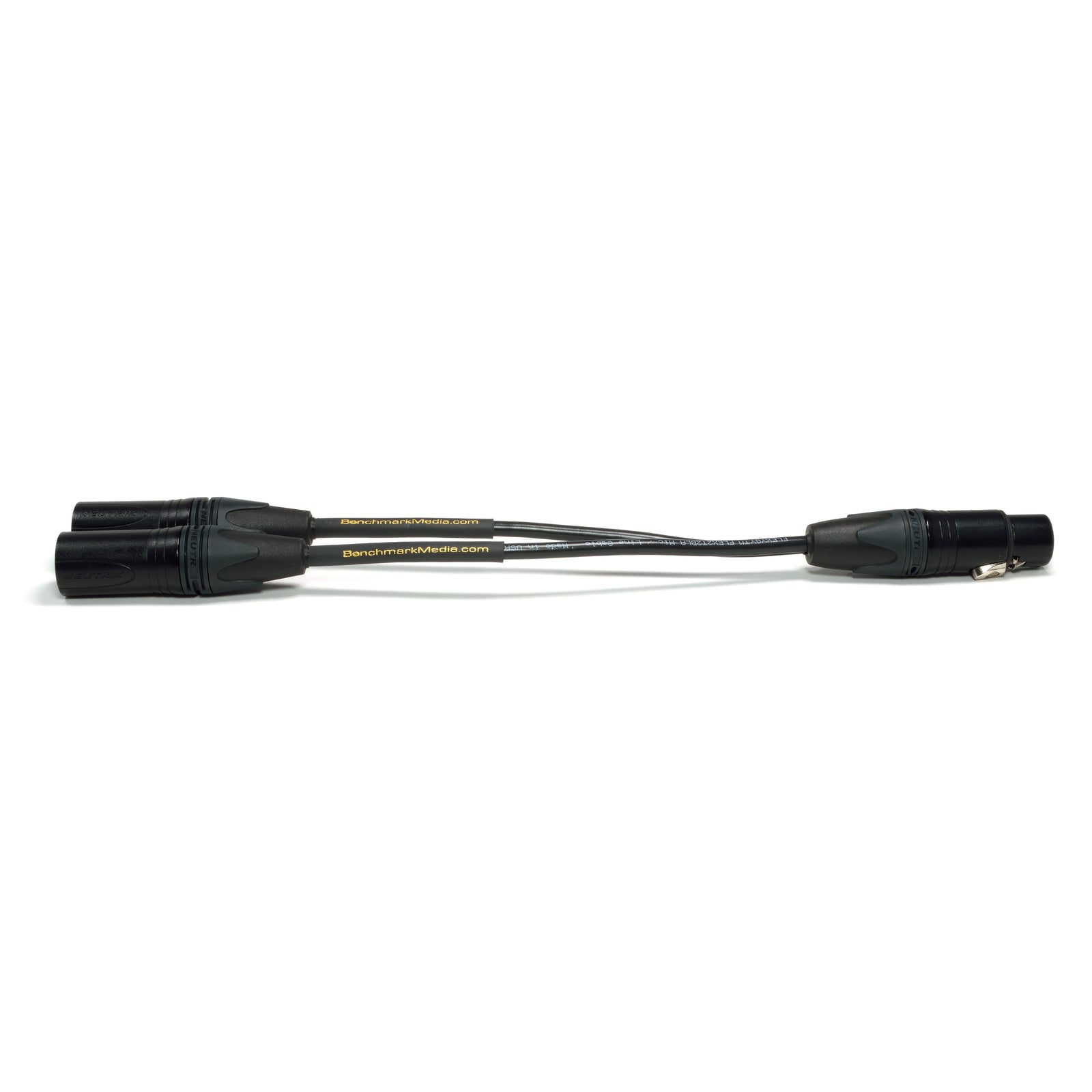 Benchmark Y-Cable is 1-foot long