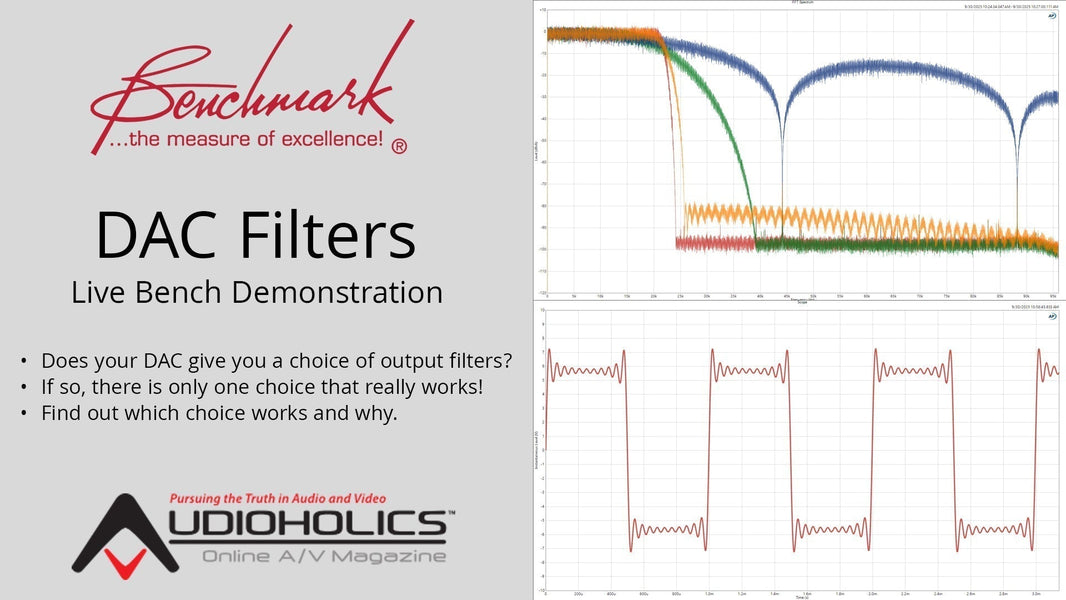 DAC Filters - Live Bench Demonstration