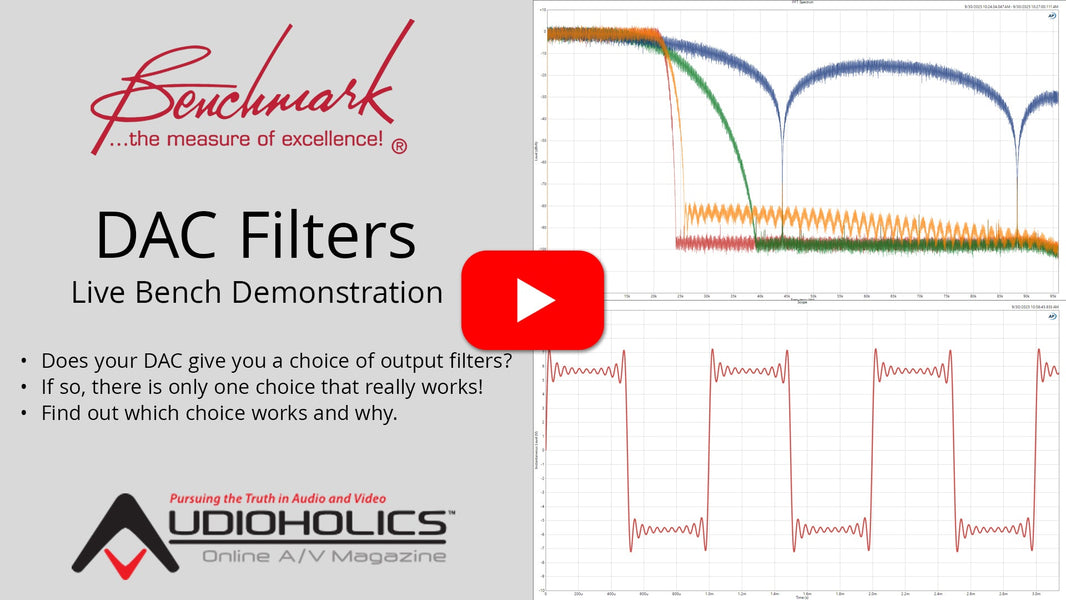 DAC Filters - Live Bench Demonstration
