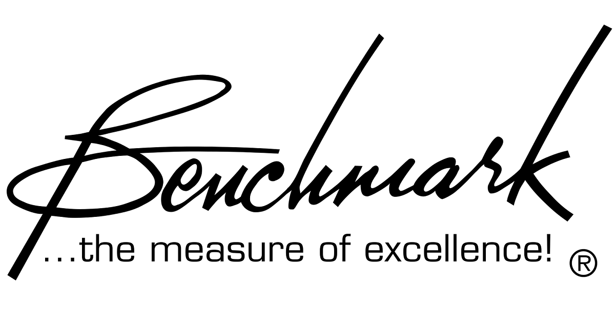 Benchmark logo and tagline