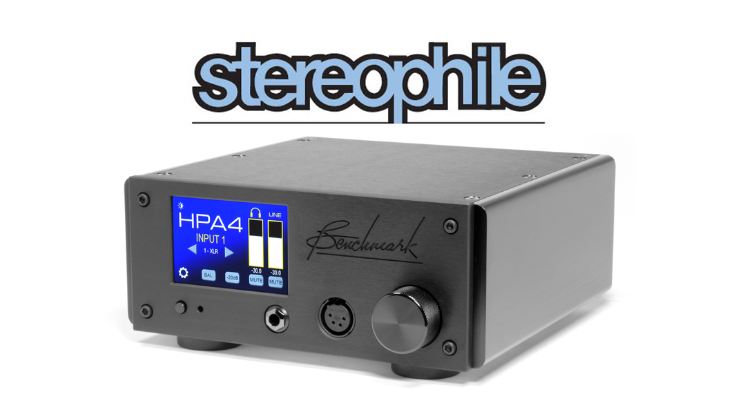 Black HPA4 and Stereophile Logo