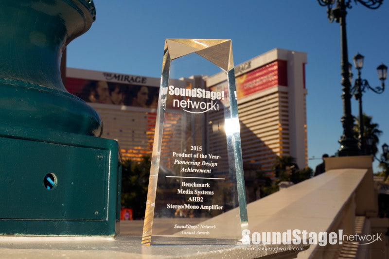 SoundStage! Product of the Year Award - 2015 - Benchmark AHB2 Power Amplifier