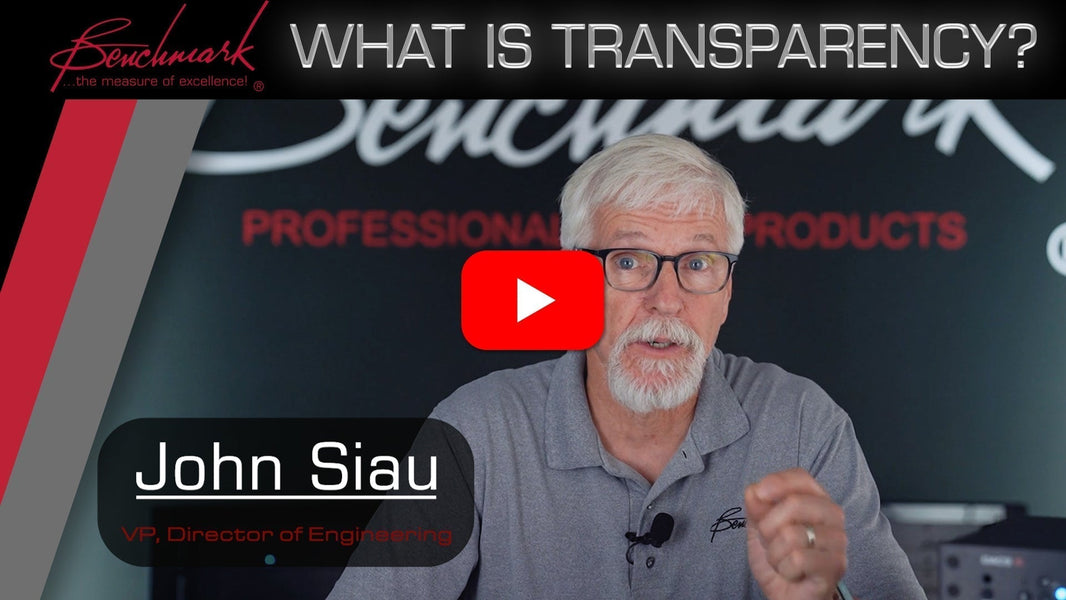 What is Audio Transparency?