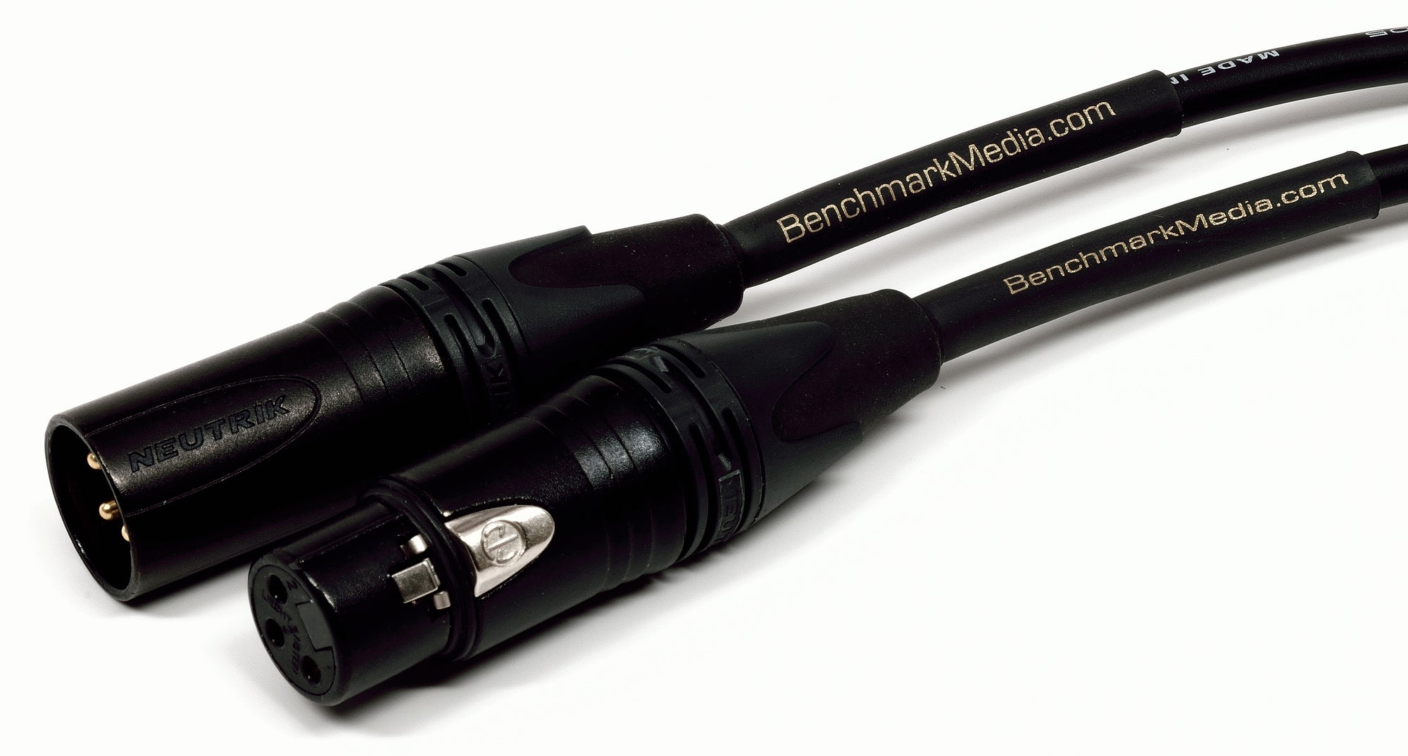 Male and Female XLR cable ends