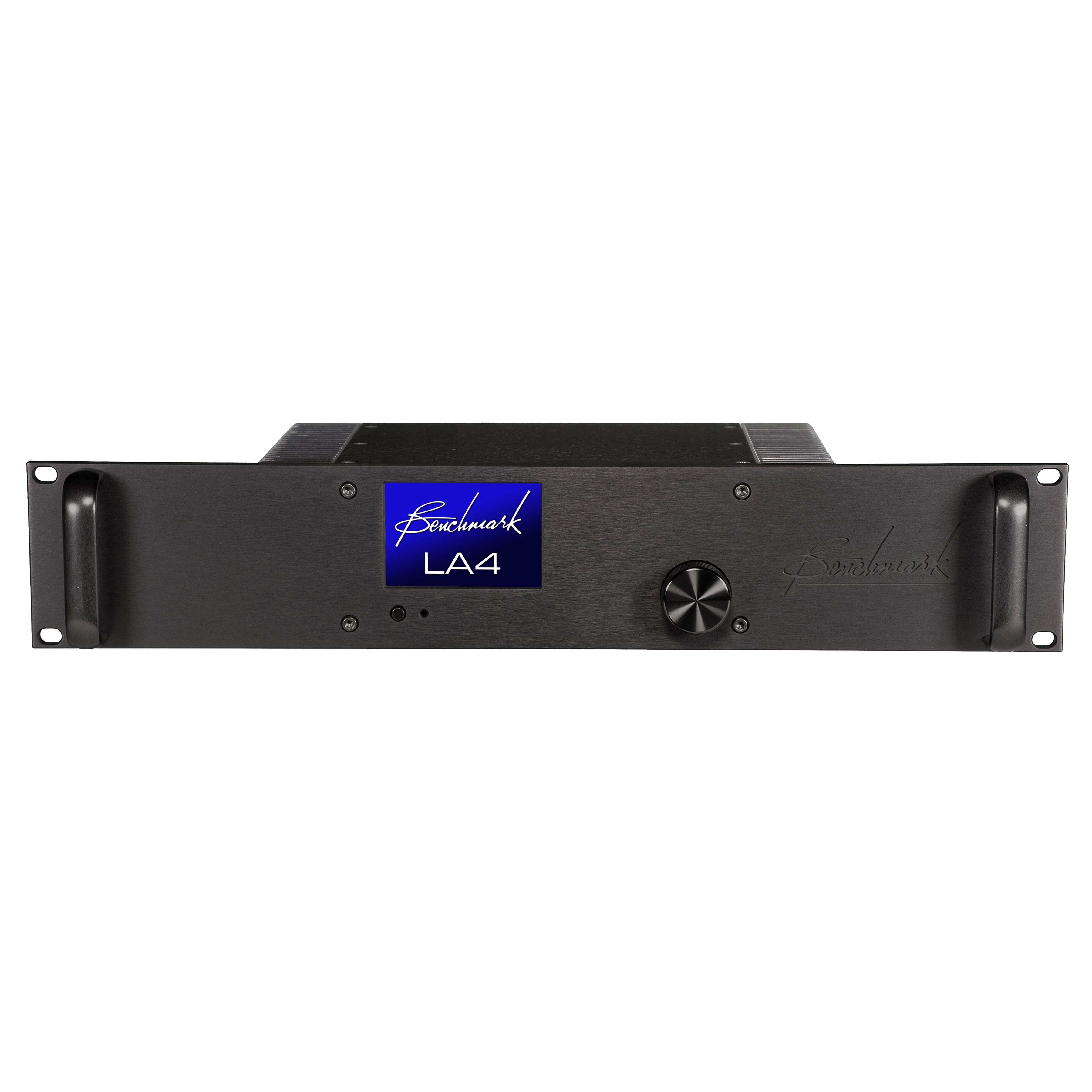 LA4 Black Rackmount Front View