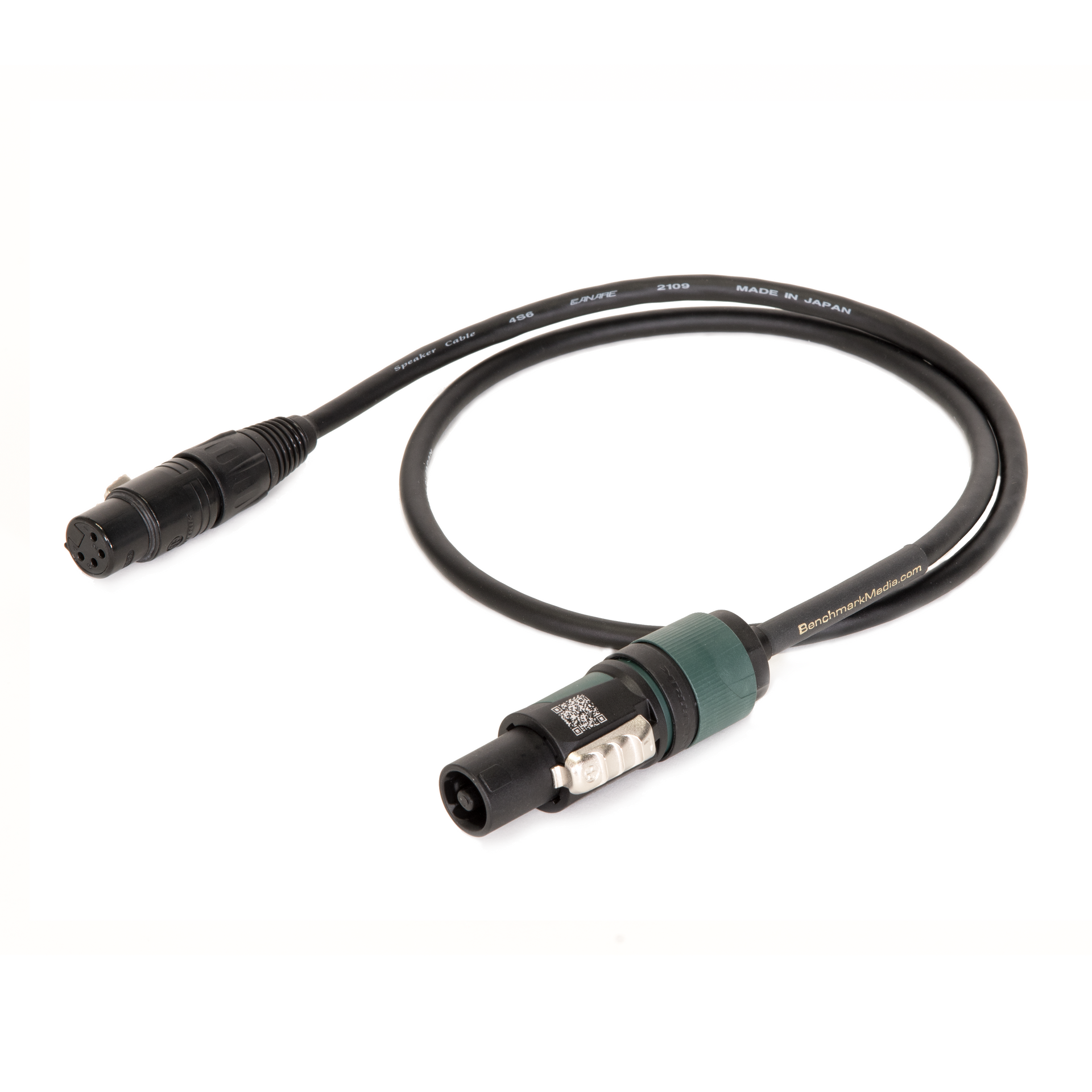 Benchmark NL4-XLR4 Headphone Adapter Cable for AHB2 Power