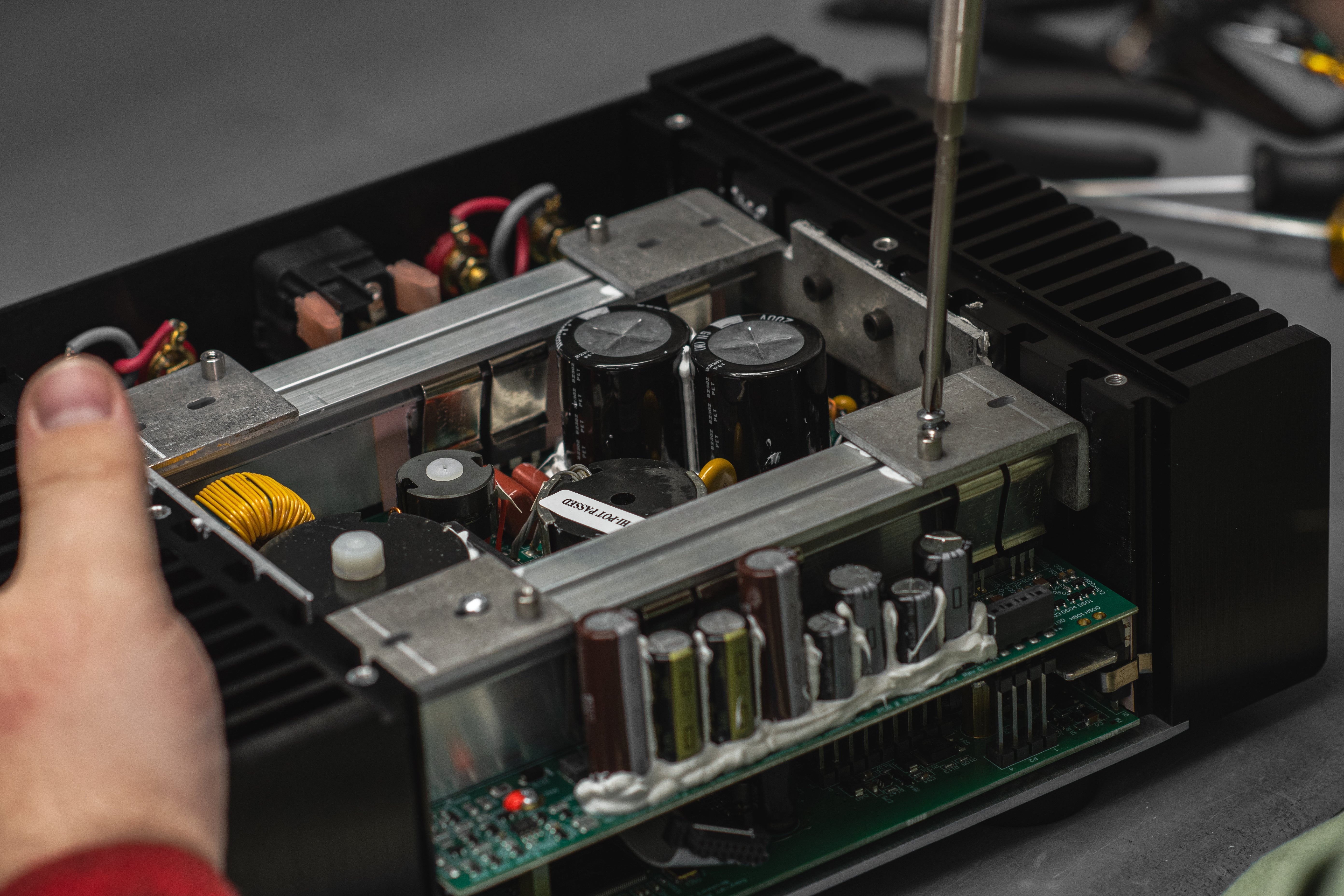 Benchmark AHB2 being Assembled