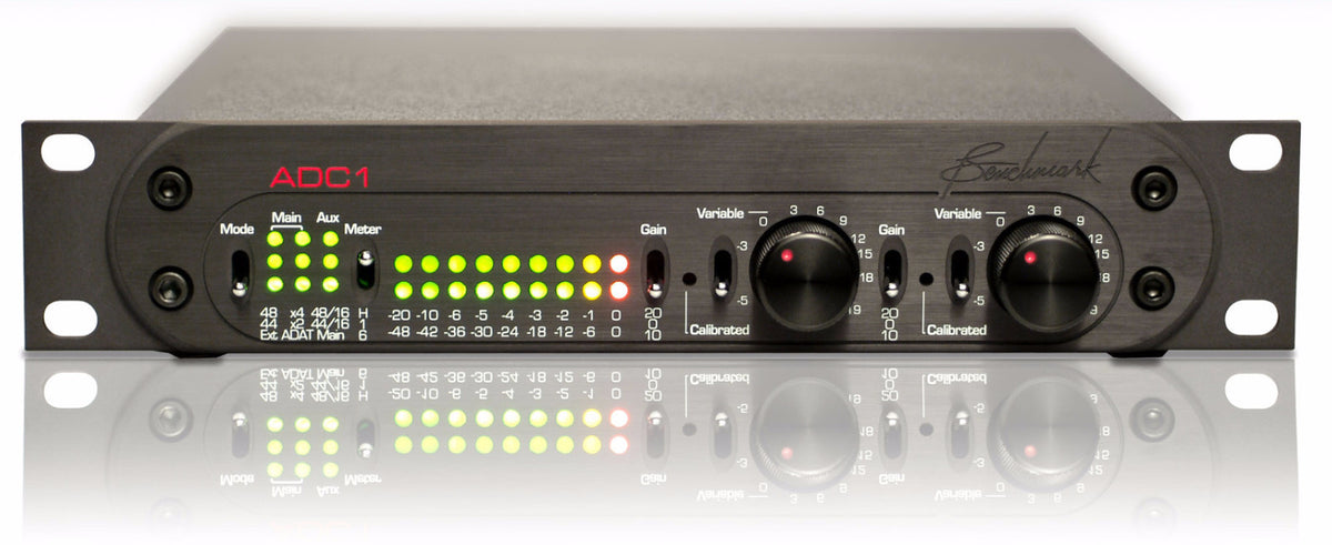 ADC1 Black Rackmount - top front