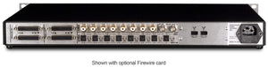 ADC16 Rear View showing Optional Firewire Card