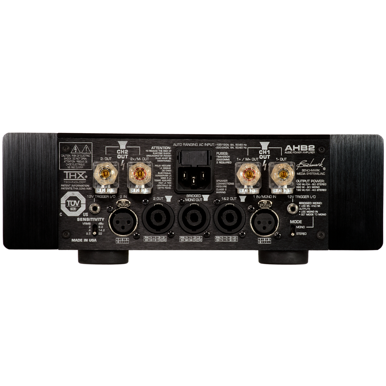 Benchmark NL4-XLR4 Headphone Adapter Cable for AHB2 Power Benchmark NL4-XLR4 Headphone Adapter Cable for AHB2 Power