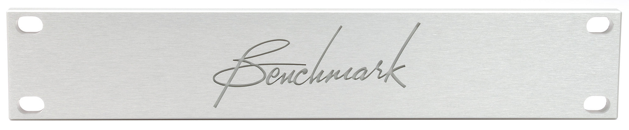 Premium Silver Blank Plate with Engraved Benchmark Logo