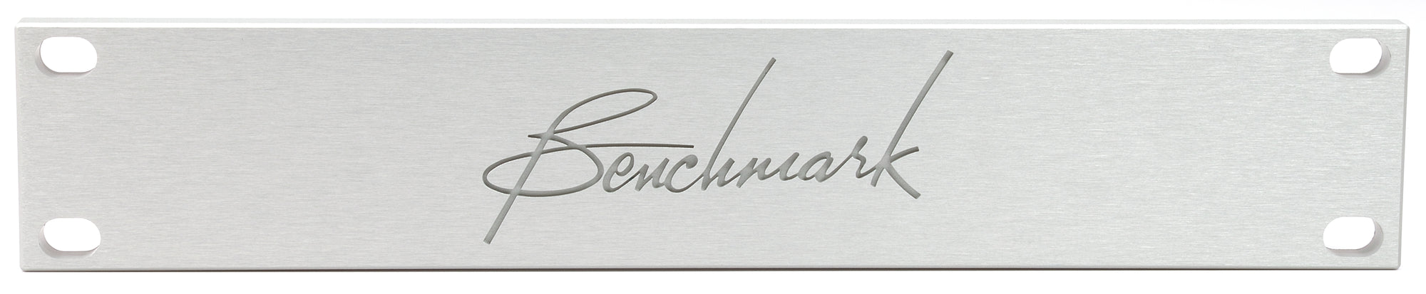 Premium Silver Blank Plate - Includes Engraved Benchmark Logo
