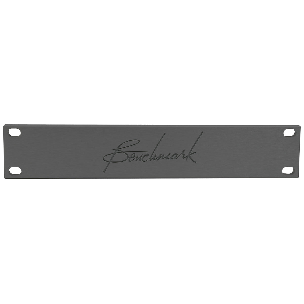 Premium Black Blank Plate - Includes Engraved Benchmark Logo