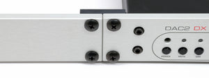 When joined, the two units fit a standard 19-inch rack, 1-RU high