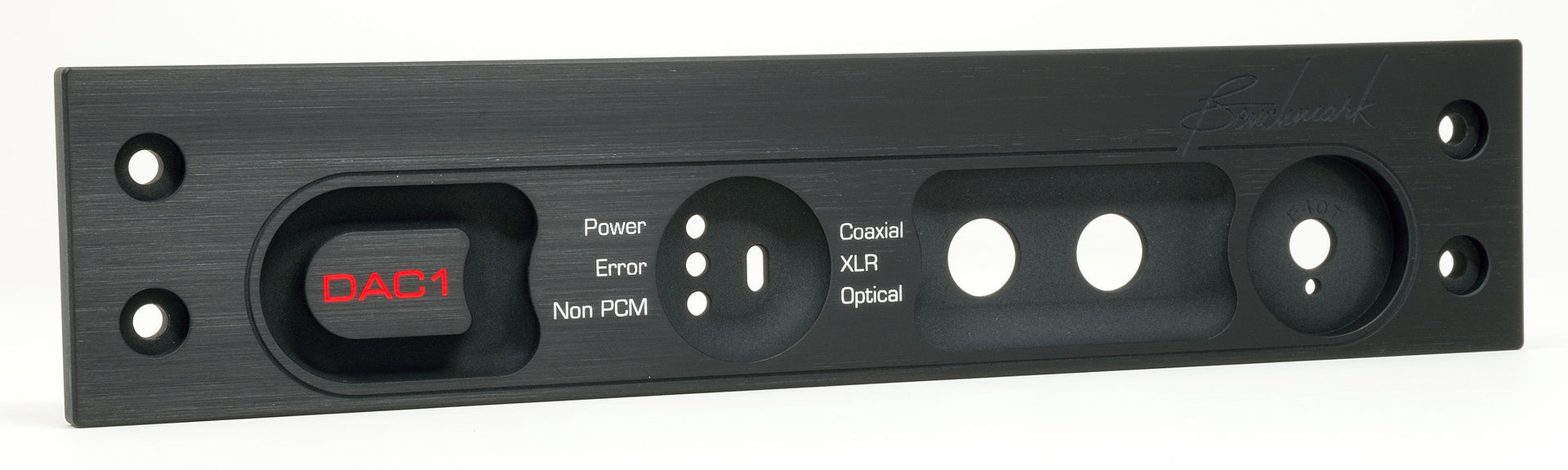 その他 Benchmark DAC 1 Black Benchmark DAC Replacement Faceplate Kit – Benchmark Media Systems