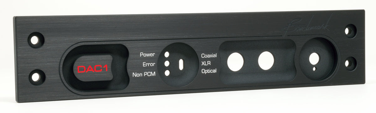 Benchmark DAC Replacement Faceplate Kit - Benchmark Media