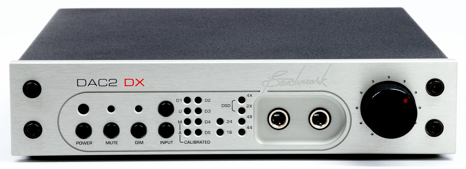DAC2 DX Silver - Front Panel