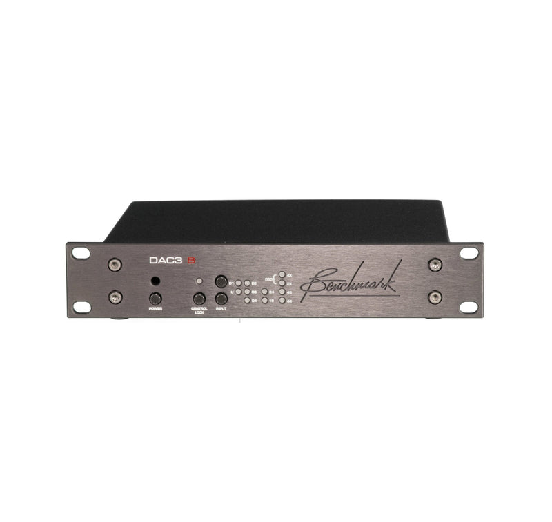 Benchmark DAC3 B Black Rackmount - front