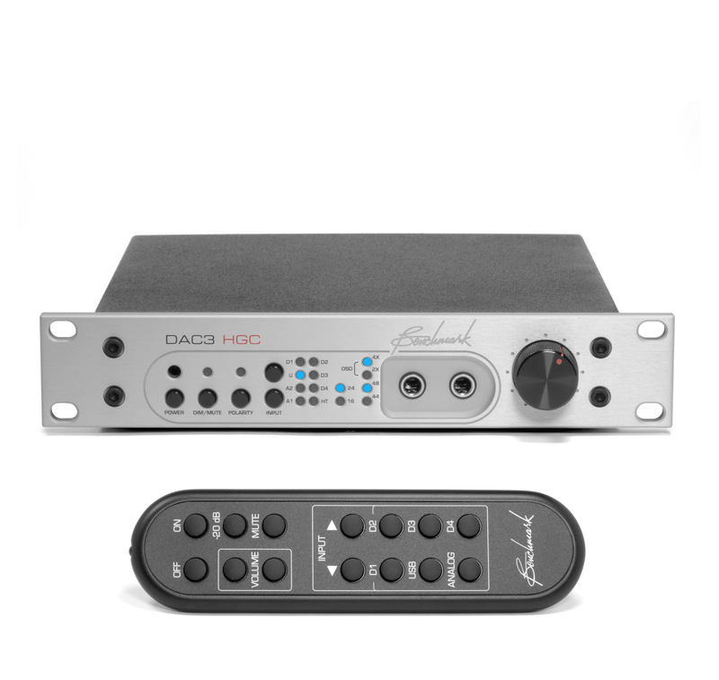 DAC3 HGC Silver Rackmount with Remote Control