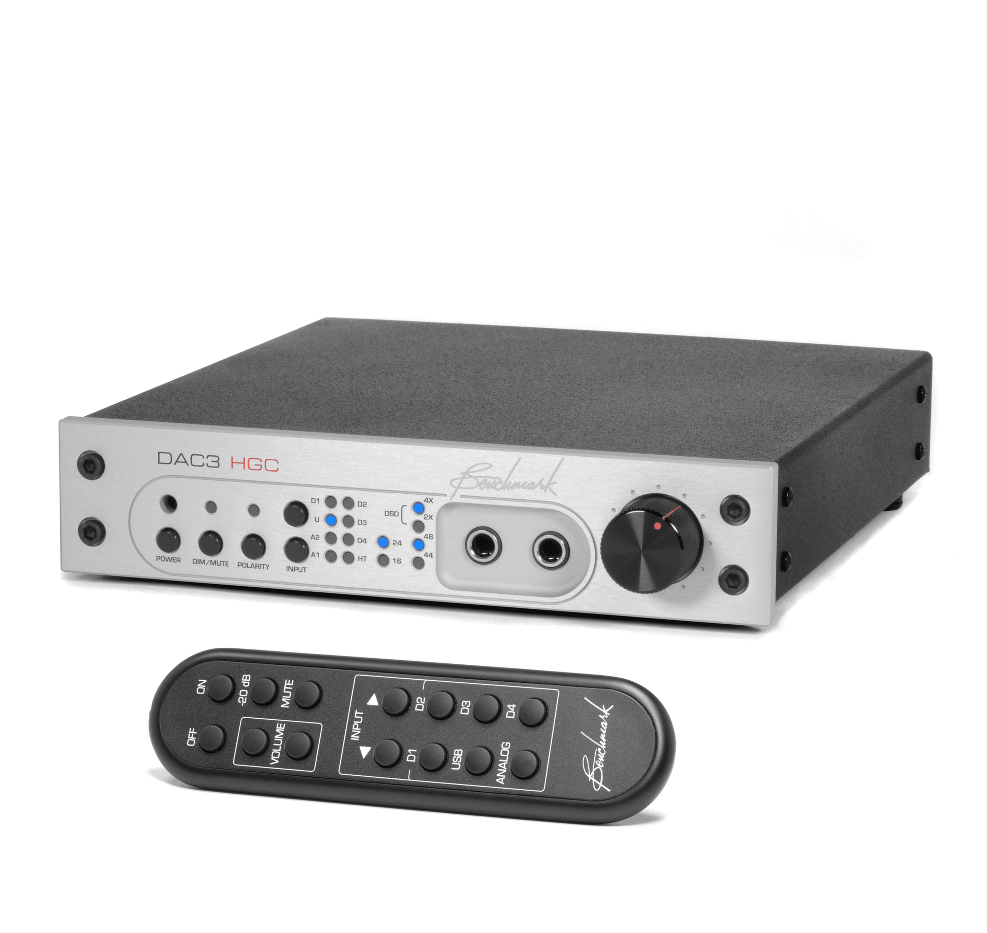 Benchmark リモコン DAC3HGC_Silver_ISO_RM_Shopify.