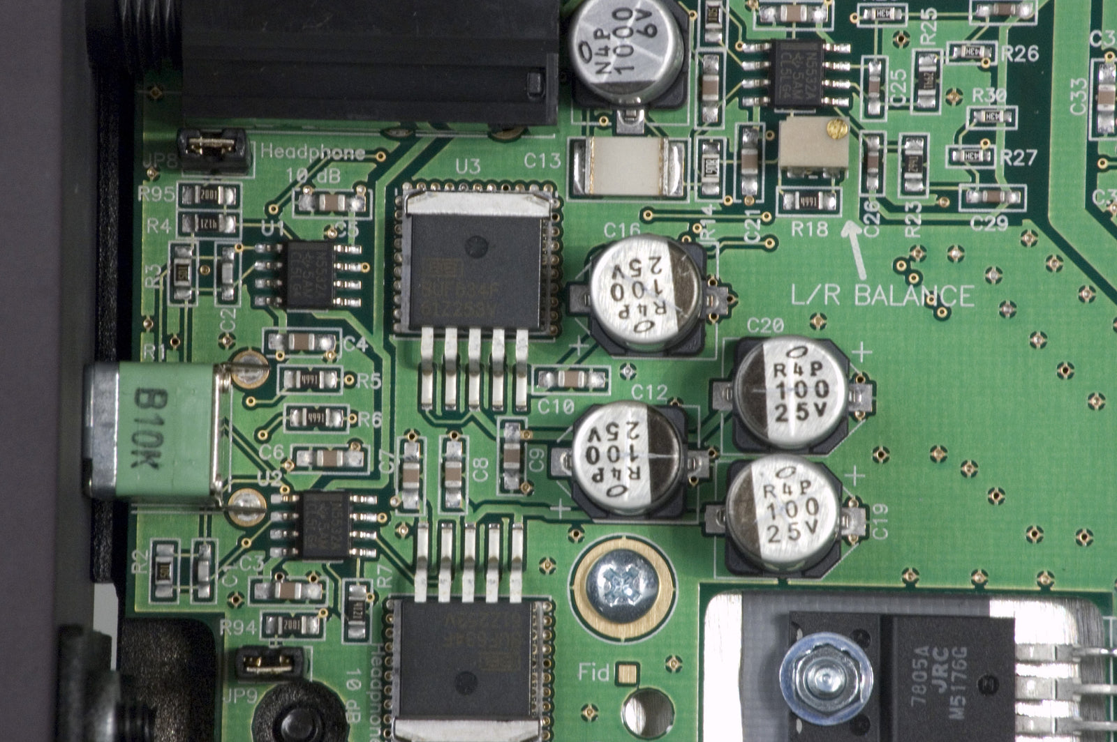 Benchmark DAC1 interior view
