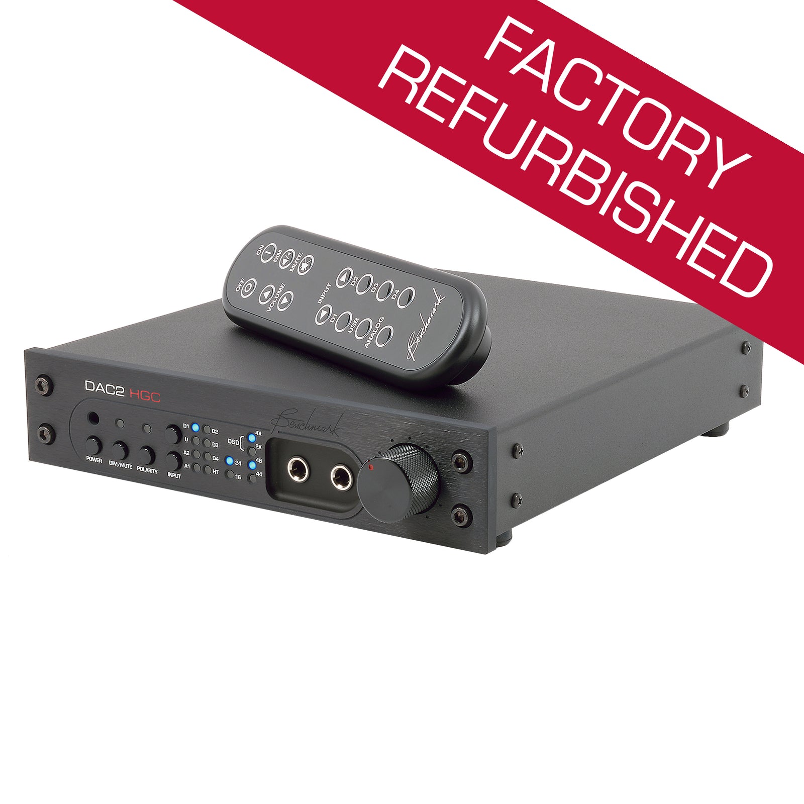 Refurbished Black DAC2 HGC with Remote