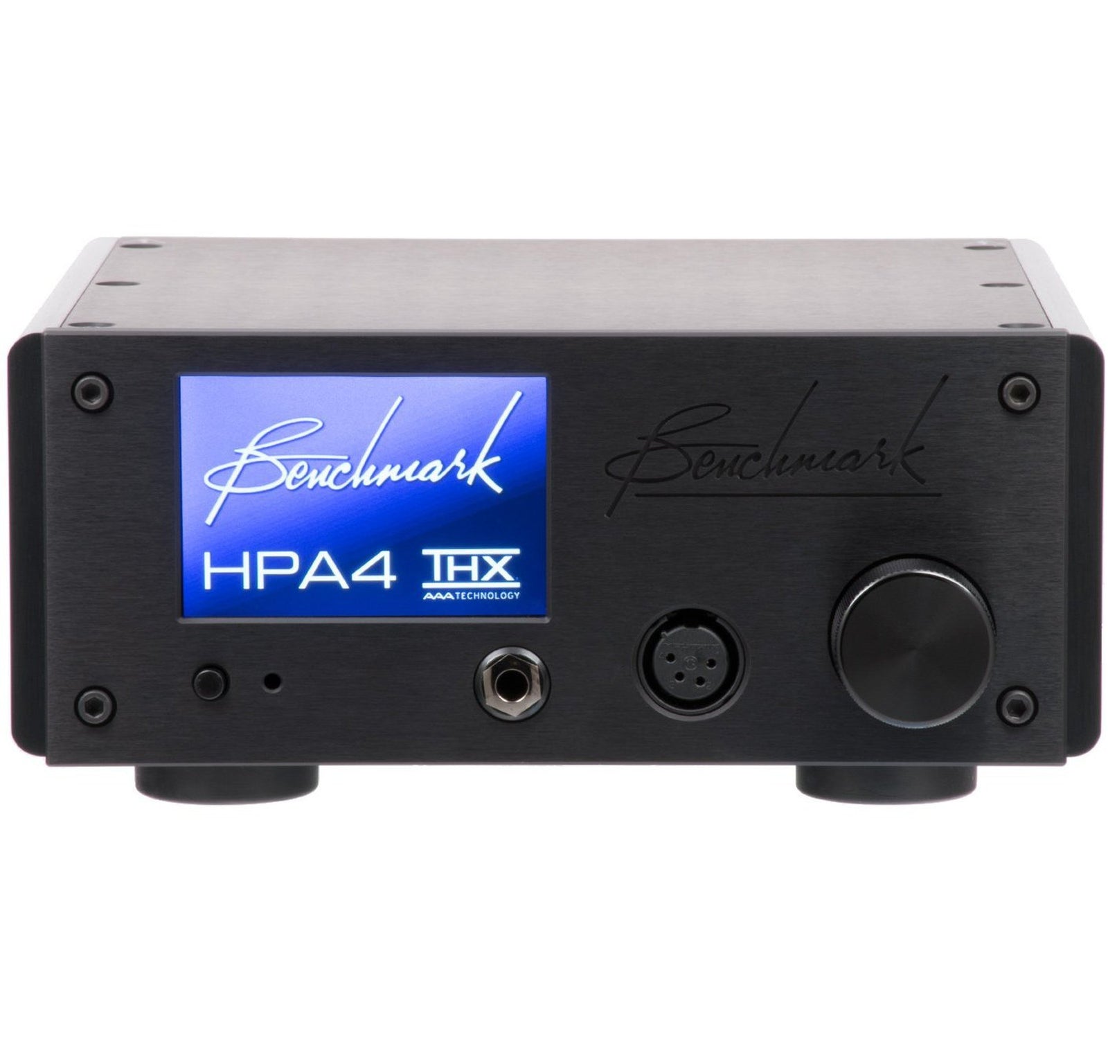 Benchmark HPA4 Black - front view