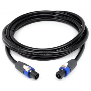 Coil of Canare 4S11 Speaker Cable with NL2 Connectors