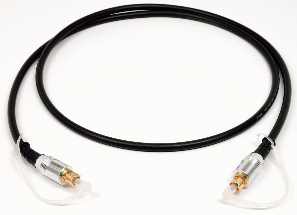 TOSLINK Optical Cable with Metal Connectors for Digital Audio ...