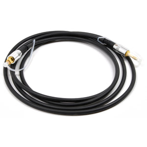 TOSLINK to MiniPlug Digital Audio Cable with Metal Connectors - coil