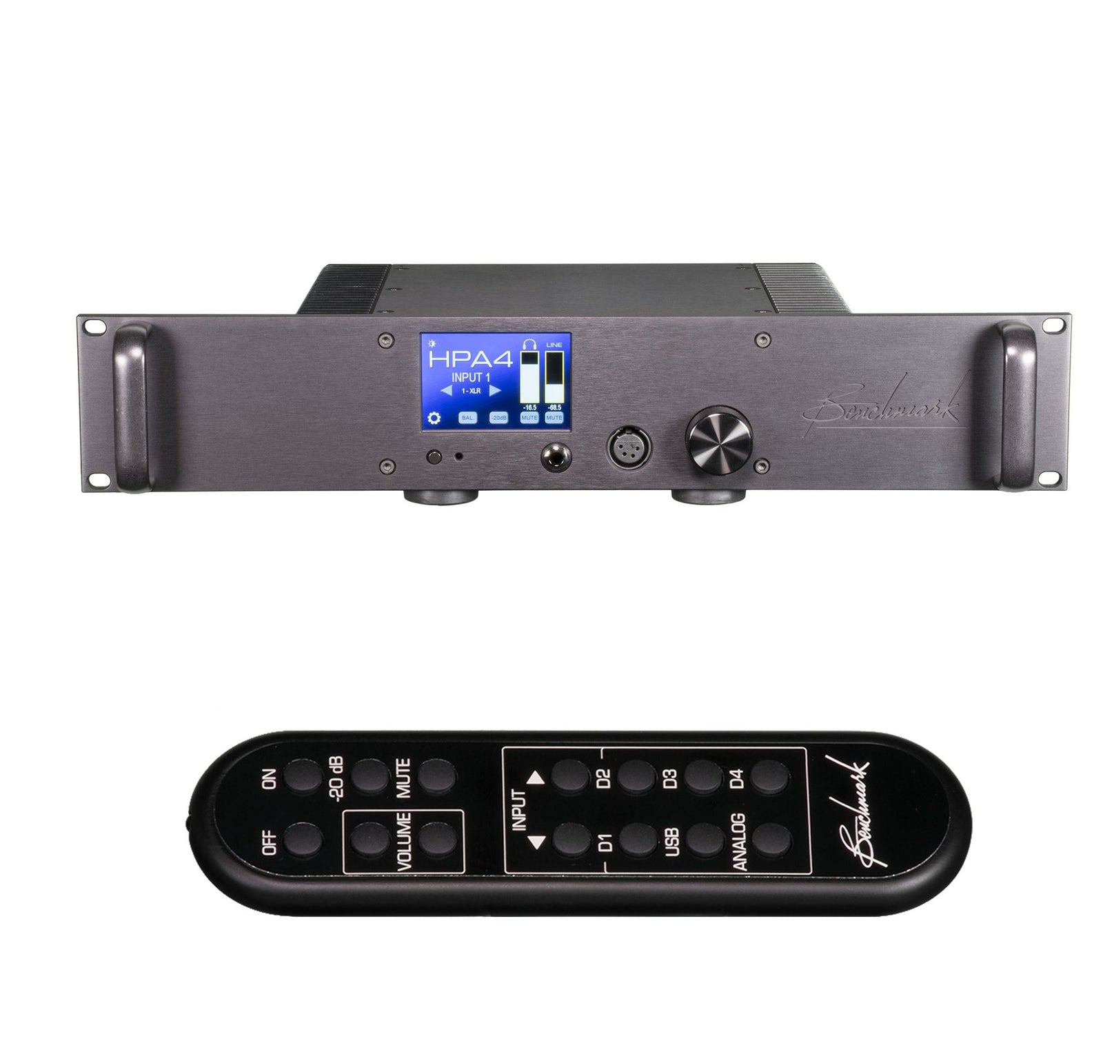 Benchmark HPA4 Black with Remote