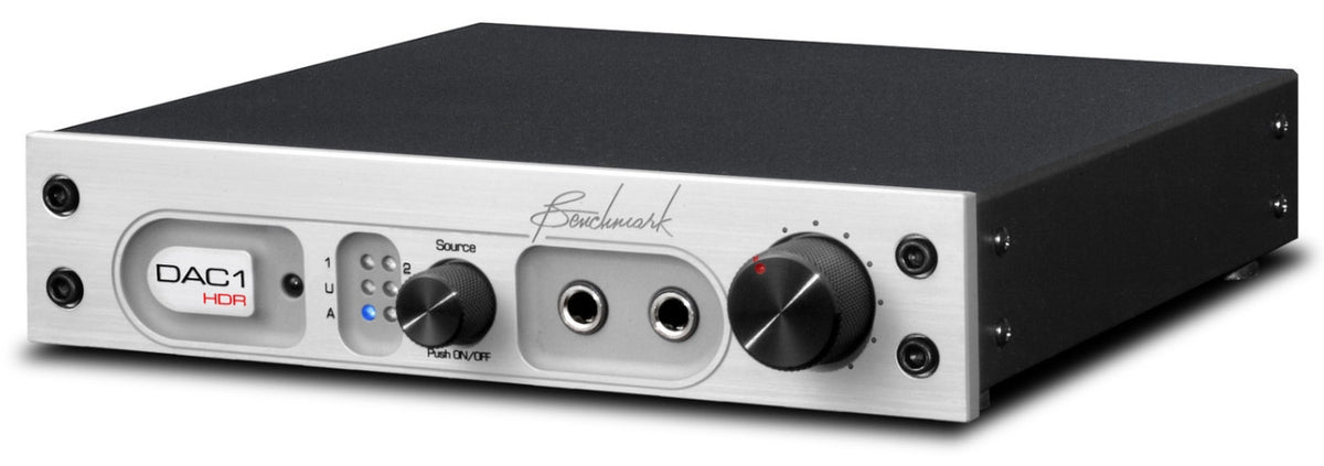 Benchmark DAC1 HDR Silver angled