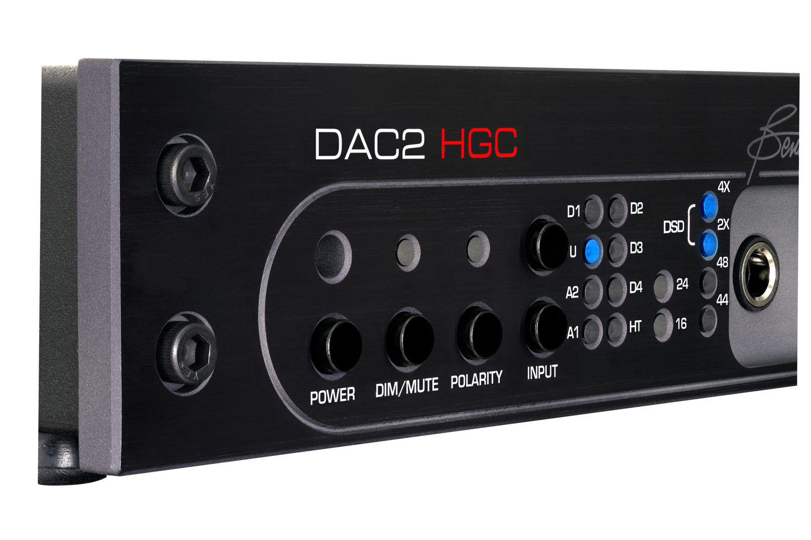 DAC2 Faceplate Closeup