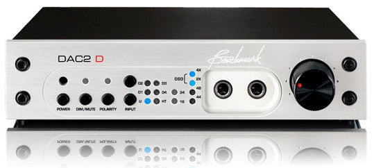 Benchmark DAC2 Silver - front